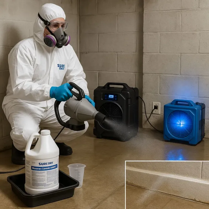 Sanitization and Odor Removal process in Dardenne Prairie, MO