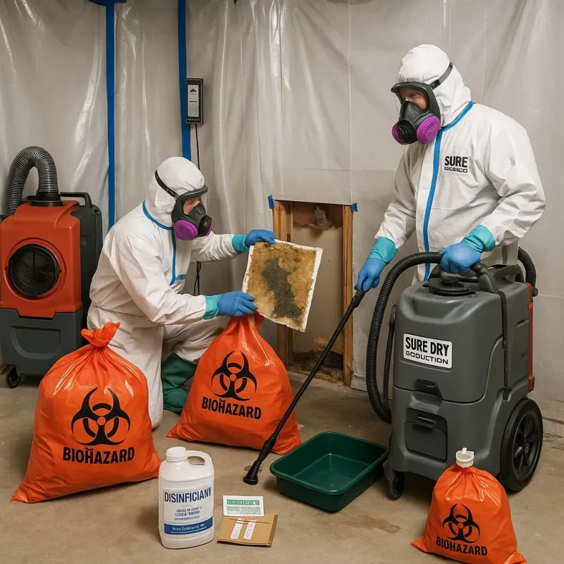 Contaminated Water Handling Protocols process in Dardenne Prairie, MO