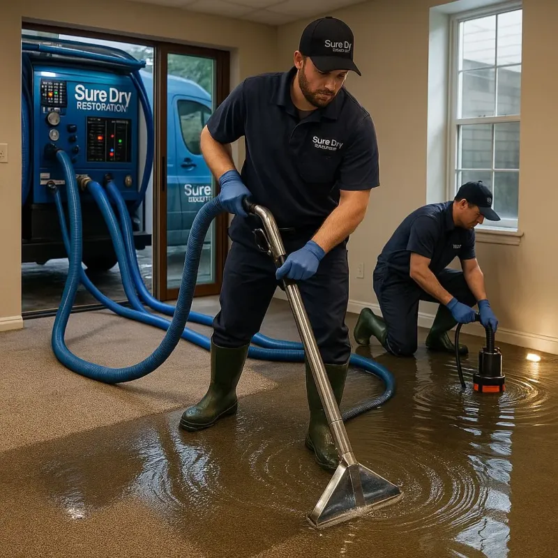 Water Extraction and Removal process in Dardenne Prairie, MO